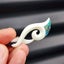 Natural Hand Carved Maori Bone Carving Pendant Necklace - Koru Twist With Pau... Carousel 4