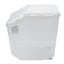 rice container storage with measuring cup transparent rice barrel Rice Barrel Carousel 3
