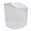 rice container storage with measuring cup transparent rice barrel Rice Barrel Carousel 6