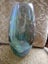 Brilliant Retro Crystal Polka Dot Silver-Blue Larger Vase - Bohemia or Sweden? Carousel 8