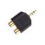 3.5mm Stereo Plug to 2 RCA Female Carousel 1