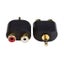 3.5mm Stereo Plug to 2 RCA Female Carousel 2