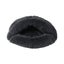 Charlie's Shaggy Fur Faux Igloo Cat Cave Bed Charcoal 60x50cm Carousel 1