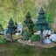 Monster Fight Club 10104 Evergreen Pine Forest Carousel 5