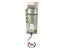 ALLPET Glass Drinking Bottle For Rabbit Guinea Pigs 26oz 750ml Carousel 1