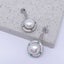 Silver Pearl Crystal Earrings "Dariya" Carousel 4