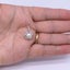 Silver Pearl Crystal Necklace "Dariya" Carousel 6