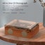 Portable CD Player Transparent Dust Cover Support CD Headphones Brown Carousel 2