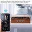 Portable CD Player Transparent Dust Cover Support CD Headphones Brown Carousel 3