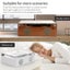 Portable CD Player Transparent Dust Cover Support CD Headphones Brown Carousel 6