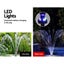 Gardeon Solar Pond Pump with Battery Kit LED Lights 9.8FT Carousel 6