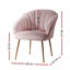 Artiss Armchair Velvet Pink Eloise Carousel 2