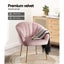 Artiss Armchair Velvet Pink Eloise Carousel 6