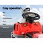 Rigo Kids Electric Ride On Car Fire Engine Fighting Truck Toy Cars 6V Red Carousel 9