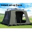 Weisshorn Camping Tent Instant Up 2-3 Person Tents Outdoor Hiking Shelter Carousel 6