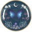 Round Midnight Moth Trinket Dish Carousel 1