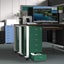 Gorilla Office - Mobile Metal 6 Drawer Cabinet -Pine Green Carousel 4