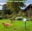 Ultrasonic Cat Deterrent,Solar Powered Deterrent Motion Sensor Pest Control Carousel 3