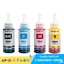 4pcs Ink Refill Bottle for Epson Ink Tank L series Eco Tank Printer 100ml Carousel 2