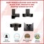 Roof Pergola Gazebo Shed Matte Black Steel Brackets and Coffee Screen DIY Kits Carousel 3