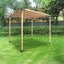 Roof Pergola Gazebo Shed Matte Black Steel Brackets and Coffee Screen DIY Kits Carousel 10