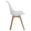 White Dining Chair x 4 Carousel 3