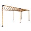 Roof Pergola Gazebo Shed Matte Black Steel Brackets DIY Kits Carousel 7