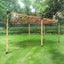 Roof Pergola Gazebo Shed Matte Black Steel Brackets DIY Kits Carousel 11