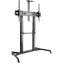 KONIC 60"-100" Telescopic Height-Adjustable Mobile TV Cart Trolley - Weight Up Carousel 3