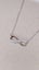 Ellani silver infinity necklace Carousel 1