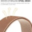 Fitbit Versa 3 Milanese Loop Strap Gold Carousel 2