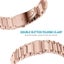Fitbit Charge 3 Stainless Steel Strap RoseGold Carousel 2