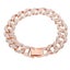 cuban bracelet rhinestone anklet cuba's chain hip hop couple cuban bracelet Carousel 3