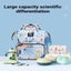 Elosung Large Capacity Multi Functional Little One Diaper Backpack Stylish Trave Carousel 3