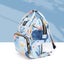 Elosung Large Capacity Multi Functional Little One Diaper Backpack Stylish Trave Carousel 4