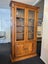 Outback Furniture Solid Pine Leadlight Glass Door Bookcase/ Display Cabinet Carousel 3