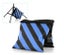 Pack of 2, Black and Blue Sandbag for tripod stand Carousel 1