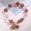 Bracelet women Luxury Glass Bead Bracelet Strawberry Accents Money Bag Charm, Carousel 3