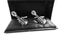 Guitar cufflinks Carousel 1