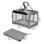 Goslash Picks 3 In 1 Pet Soft Crate Dog Cat Carrier Xl Size Grey Carousel 3