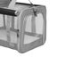 Goslash Picks 3 In 1 Pet Soft Crate Dog Cat Carrier Xl Size Grey Carousel 5