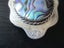 (NK9) VINTAGE - Large SILVER PAUA BROOCH - elaborate engraving.... Carousel 4