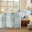 Check Green Microfiber Quilt Cover Set Carousel 3