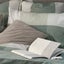 Check Green Microfiber Quilt Cover Set Carousel 8