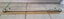 Good Quality Brushed Chrome Curtain Rod and Rings 1060mm long Carousel 4