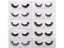 3D Mink Lashes Thick Crisscross Winged Cruelty Free Full Strip Lashes Carousel 5