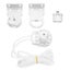 Vorcool 1 Set Roller Shade Blind Beaded Chain Cord Clutch With Metal Core Rolle Carousel 1