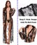 Women's Lace Kimono Robe Babydoll Lingerie Mesh Nightgown Carousel 3