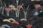 Authentic Vintage Kimono Silk Fabric W35cm L155cm 2985L Carousel 8