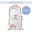 CocoonaBaby Red Castle Nest Linen Newborn Baby Ergonomic Sleeping Aid Mattress Carousel 3